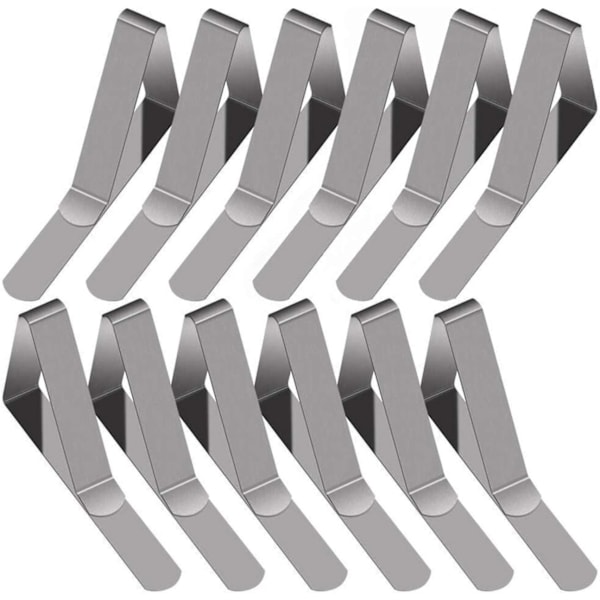 Sjældne perle 30 stk dugholder clips i rustfrit stål 7,5 cm * 4,5 cm