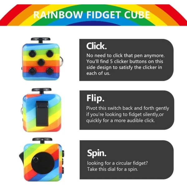 Finger Vent Toys Decompression Infinite Rubik's Cube Magic Decomp