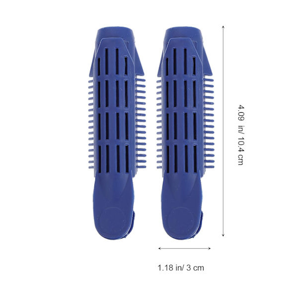 6-pack volymgivande hårrotclips DIY värmeskada fri naturlig bu