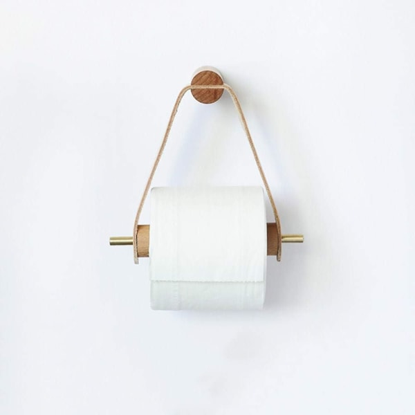 Nordic Creative trerullholder for baderomsoppbevaring