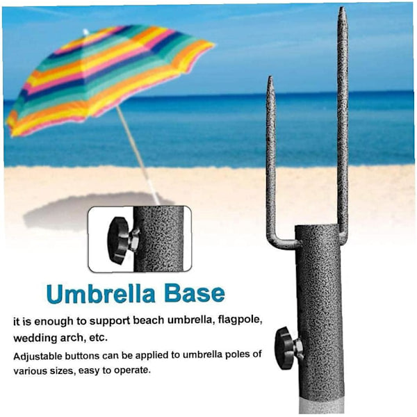 Parasollstativ Hageholder Sandy Beach Anchor Solskjerm Basic Ac