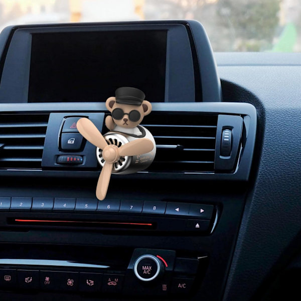 Bildiffusor Vent Clip, Anime Bear Pilot Bilslukt med F