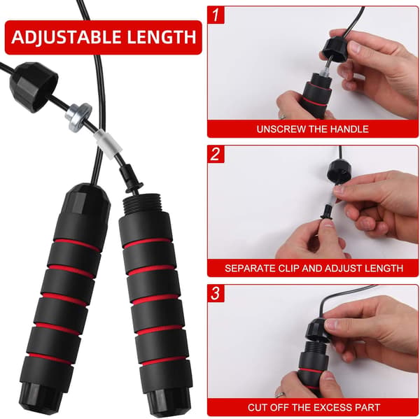 Hopprep, Justerbar Hopprep, Ergonomisk Stålkula