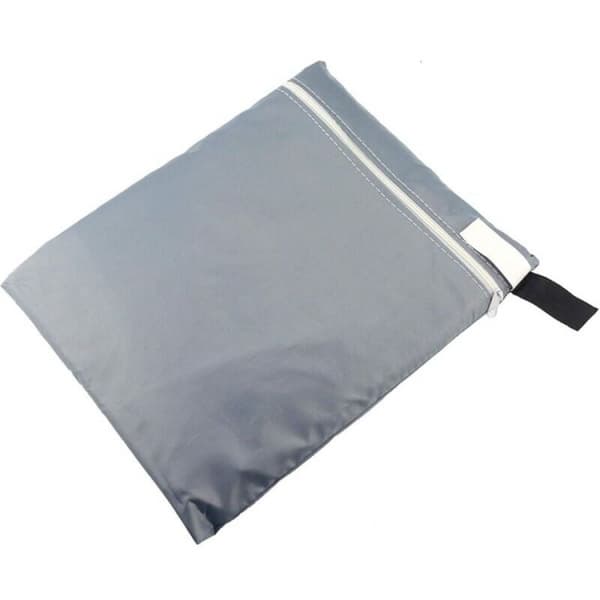 Grå 81cmx81cmx61cm puteoppbevaringspose - Holdbar 210D hageputer