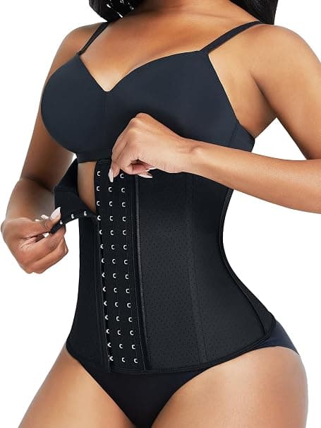 Dam Slimming Korsett Flat Belly Shaper för Latex Osynlig Midja