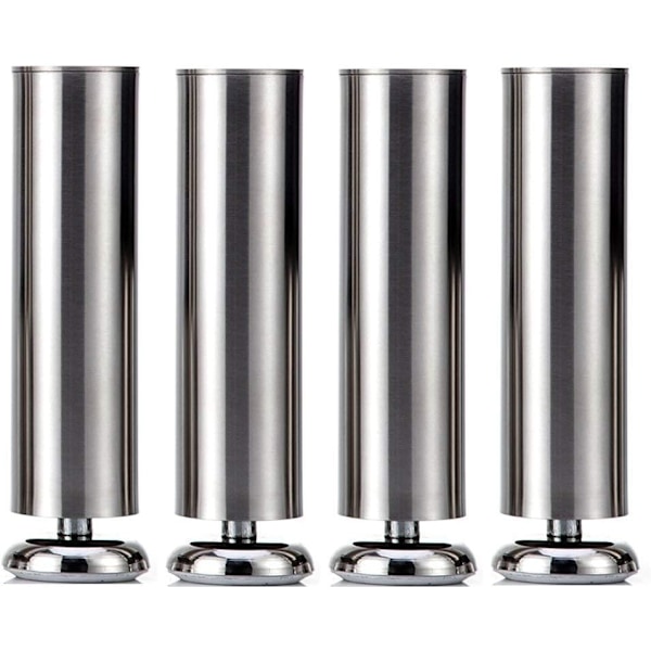 4X Huonekalujalat 150mm, Ruostumatonta Terästä Keittiön Kaapin Jalat