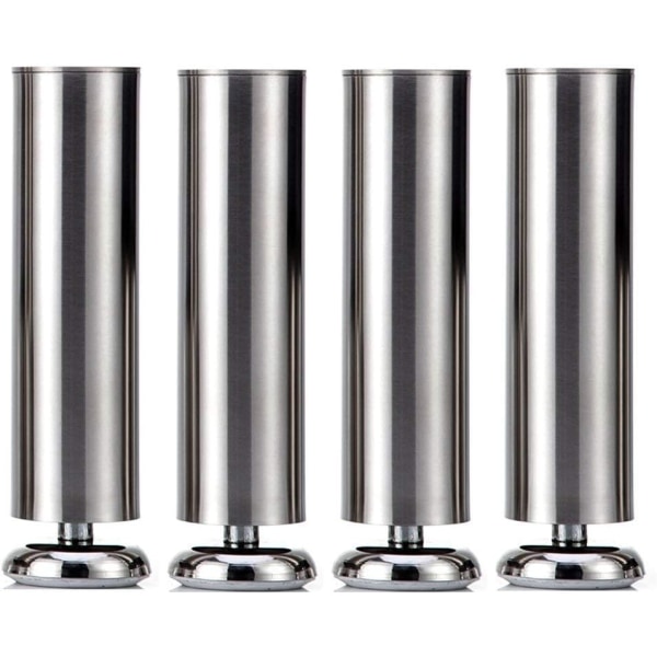 4X Møbelfødder 150mm, Rustfrit Køkken Skab Skab Fødder
