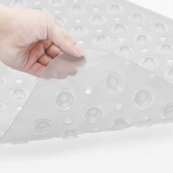 Badmatta, Duschmatta halkfri matta för badrum transparent