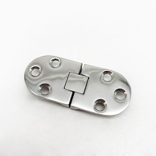 4 stycken zink gångjärn kraftig fällbord, silver (3,1x1,2 tum)