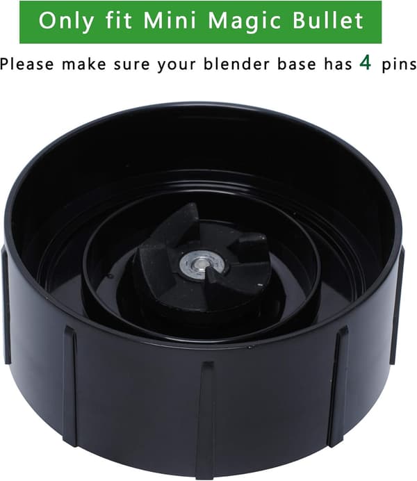 Ersättningspart kompatibel med Magic Bullet Mini Blender, reservdel