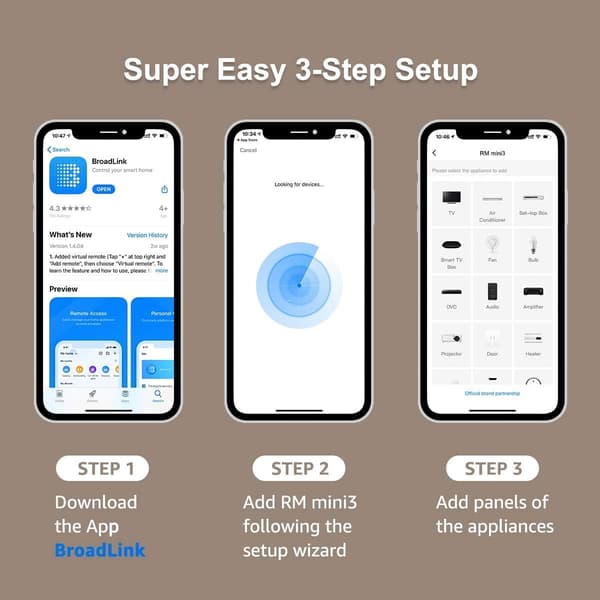 Smart Home Hub, RM Mini3 WiFi IR Smart Universal Remote Control,