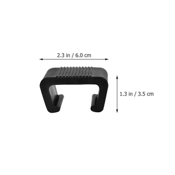 10 stk fletmøbelklips Sofa Clips Udendørs terrasse rattan s