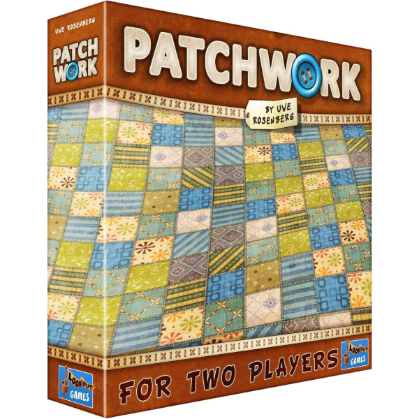 Mayfair Games Patchwork Strategy Board Game, 2 spillere