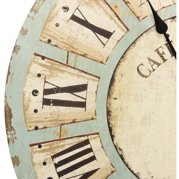 Väggklocka Multicolor 60 cm MDF