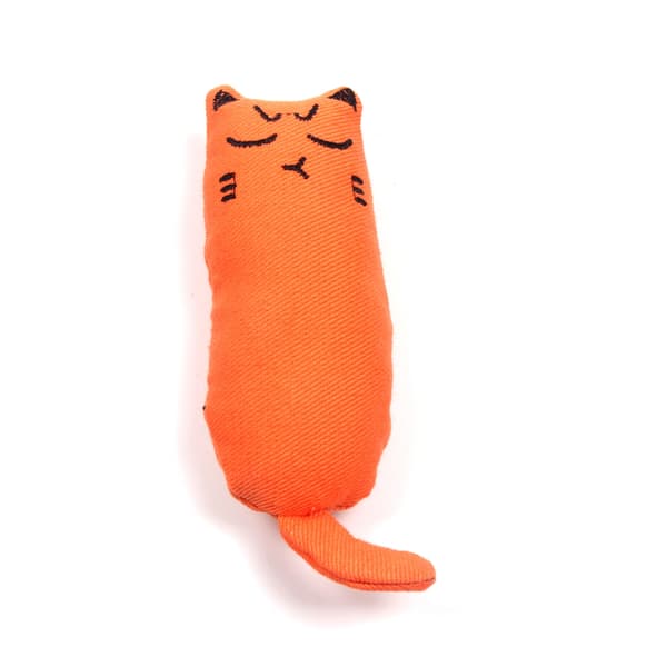 Kæledyr legetøj kat molar legetøj, orange