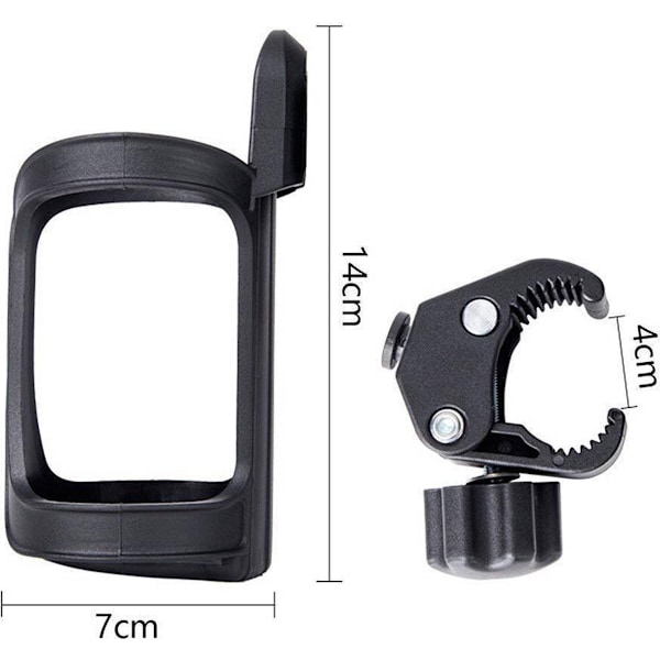 Koppholder - Barnevogn Koppholder - 360 Graders Rotasjon - Enkel å