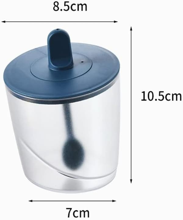 3-delad kryddboxset, lufttät plastkökskryddbox Plast