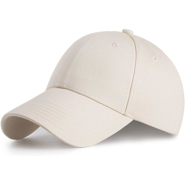 Herre- og damejusterbar baseballcaps golfcaps motorsykkel trucker C