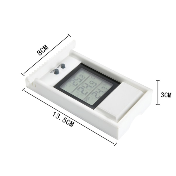 Drivhusplantingstermometer, badstue, hage drivhus, avl