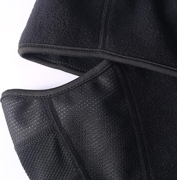 Hætte ansigtsmaske, vinterhue, skimaske, fleece co