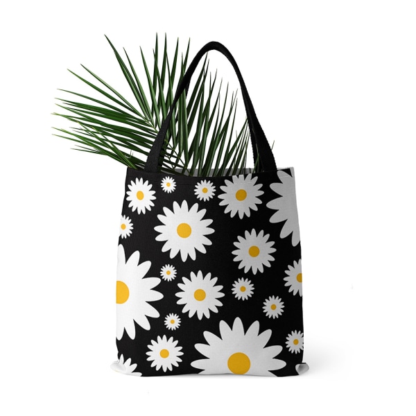 Ostoskassi Canvas Tote -laukut Kuntosalikassi Rantakassi Naisille Uudelleenkäytettävät Ruokakassit