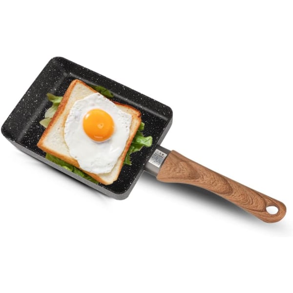 Maifan Stone Stekepanne, Kompakt Omelettpanne, Non-Stick Stekepanne