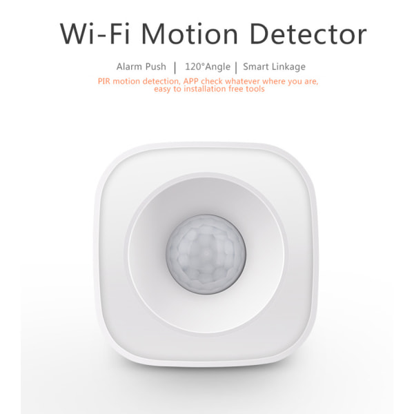 Smart Life WiFi Smart Home trådløs bevægelsesdetektor