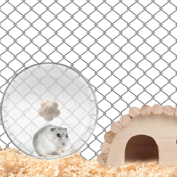 Hamsterin juoksupyörä, 17 cm:n pyöreä hiljainen harjoituspyörä pienille