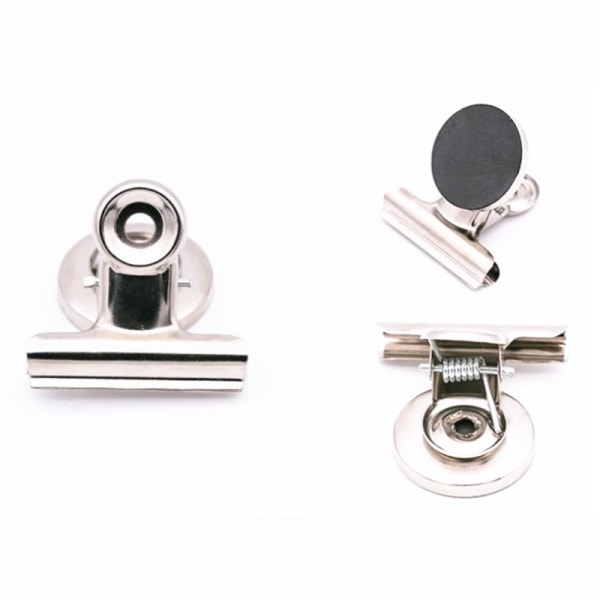 Magnetiska klämmor 12 st, starka magnetiska klämmor för kylskåp, perfekta magneter