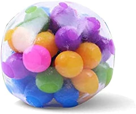 3 stk. stressbolde, fidget-legetøjsbold, blød bold fidget-legetøj med Sq
