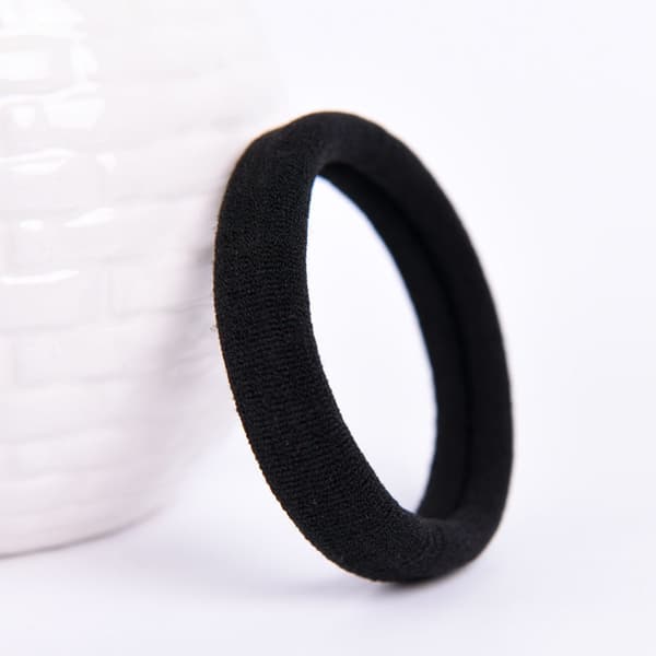 60 stk. Nylon elastiske hårbånd, ingen folder elastisk stof Larg