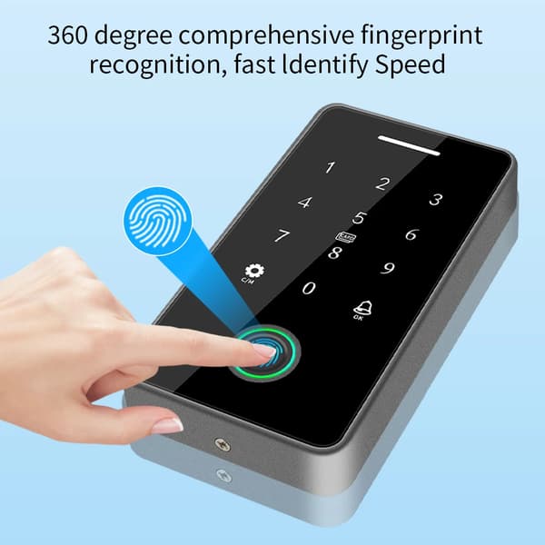 IP67 Vanntett Bluetooth Tuya APP Adgangskontrollsystem 13.56Mhz