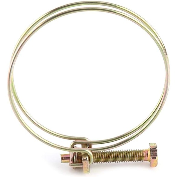 10 stk. Dobbelt slangeklemmer Justerbare slangeklemmer Slangeklemmer Vand