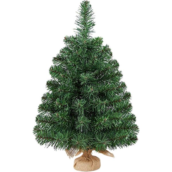 Mini julgran konstgjord bordsjulgran PVC-toppar julgran