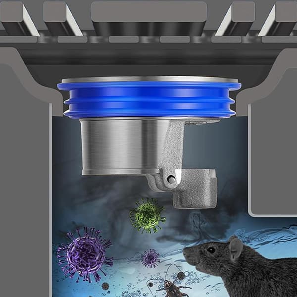 Luktfritt golvavlopp Anti-backflow golvavlopp Anti-backflow 2
