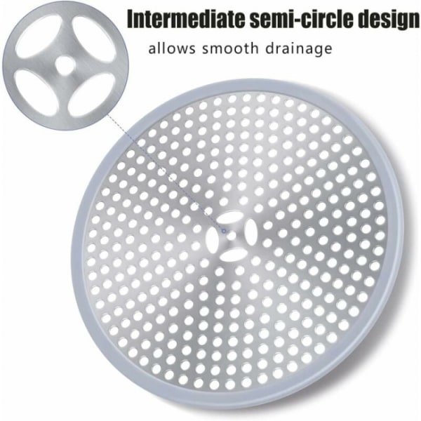 Duschfilter, hårfilter, duschinsatsfilter, hårsydd