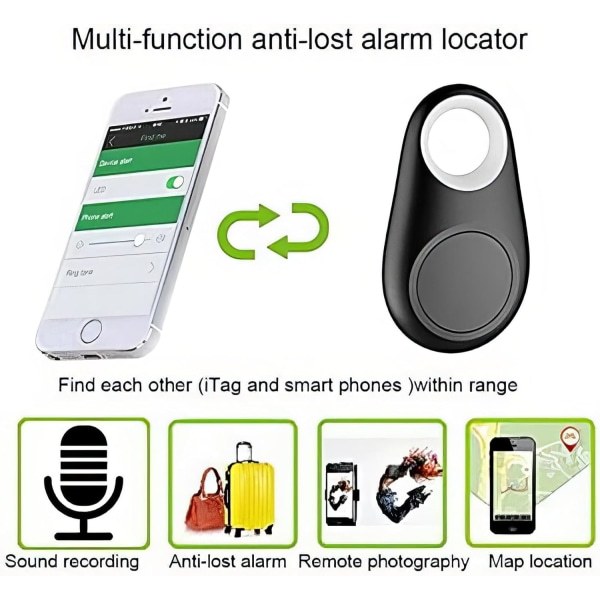Smart Tracker Key Finder Locator Bluetooth Trådlös Anti Lost Ala