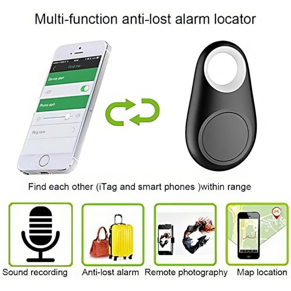Smart Tracker Key Finder Locator Bluetooth Trådløs Anti Lost Ala