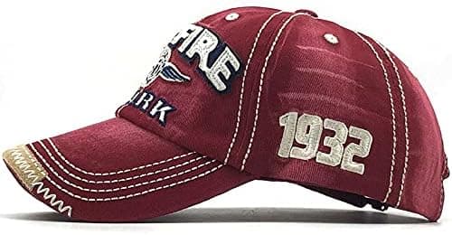 Herre Hat Retro Style Åndbar Unisex Bomulds Baseball Cap Summe