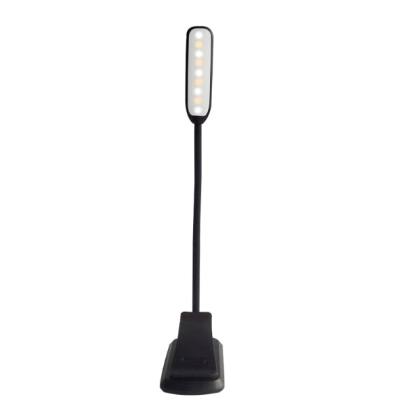 Lecture lampe oppladbar, lampe de lecture 9 LED Clip Light,