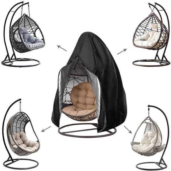 Trädgård Rattan Äggstolsskydd Utomhus Rattan Gunga Dammsäker Gard