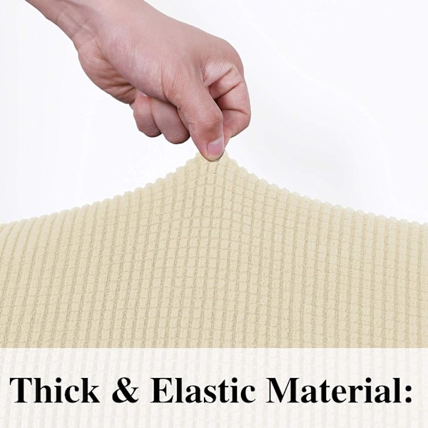Spandex Stretch Sofa Slipcover for Living Room Armchair, One-Piec