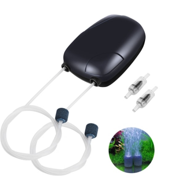 Akvarieluftpump, super tyst akvarium, syrepump