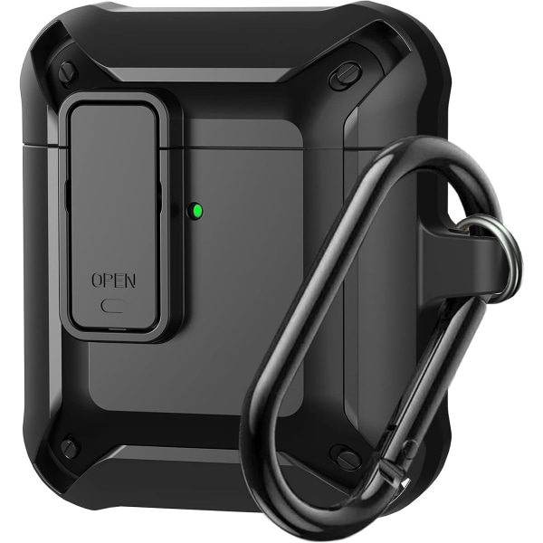 Airpods Cover Cover, [Secure Lock] AirPod Protective Case Mænd Kvinder