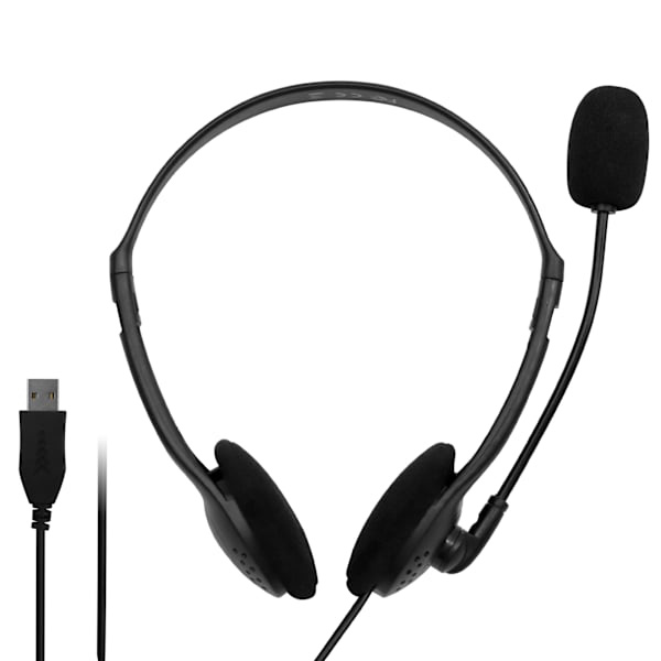 Hörlurar, lätta on-ear-hörlurar med XBS för extra bas