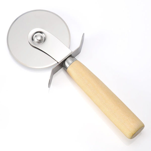 1 st pizza cutter, rostfritt stål pizzahjul, pizzaskärare med