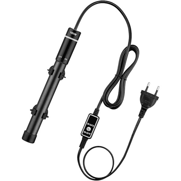 100W Akvarievarmer, Justerbar Temperatur Akvarievarmer for