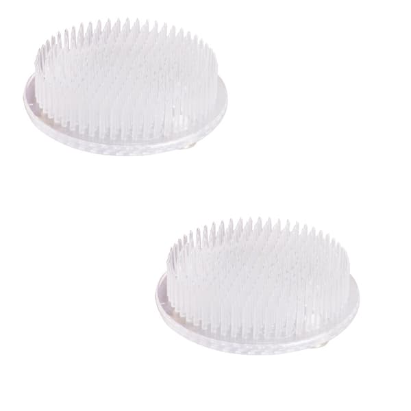 2-pack blomstergroda, genomskinlig plastblomstergroda blomsterarrangemang H