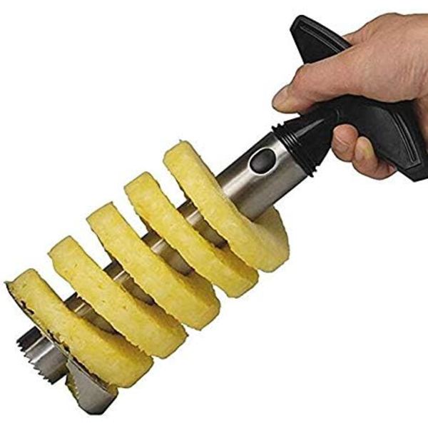 Rostfri ananas-skärare, frukt ananas köksredskap