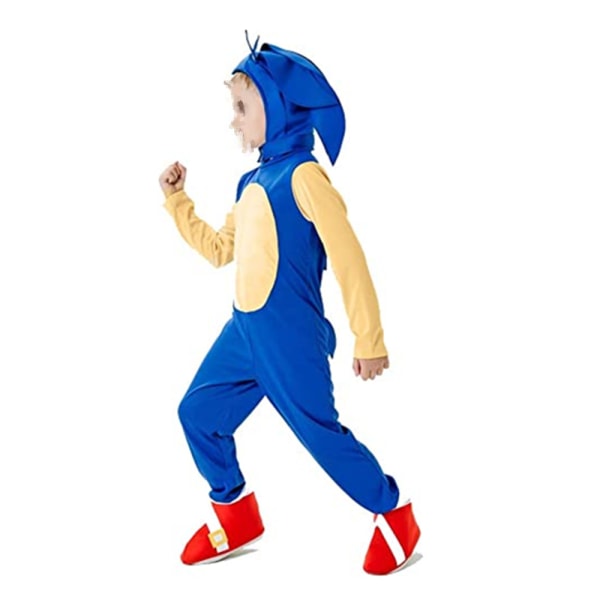 Sonic The Hedgehog Barnkostym för Barn, Barnkläder Sonic t